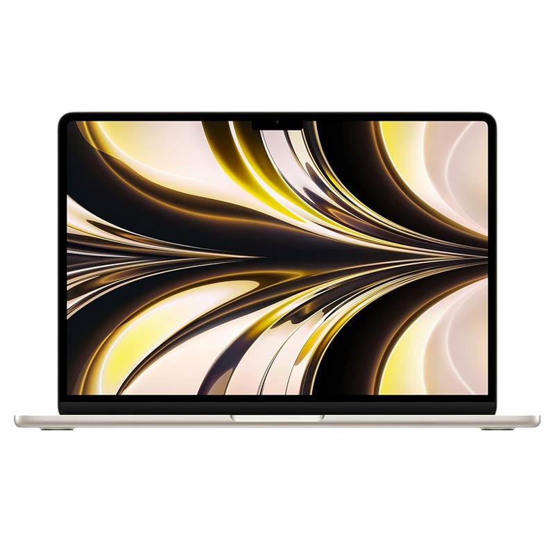 Picture of Apple MacBook Air - M2 chip 13.6" Laptop (8GB/ 512GB SSD/ Liquid Retina Display/ Backlit Keyboard/ 1080p FaceTime HD Camera/ 1Year Warranty/ Starlight/ 1.24 Kg)